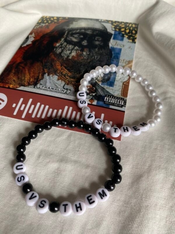 Us Vs Them Matching Bracelets