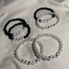 Ruby/Scrim Matching Bracelets