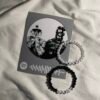 Ruby/Scrim Matching Bracelets