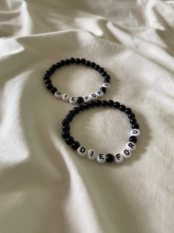 Die For U Matching Bracelets