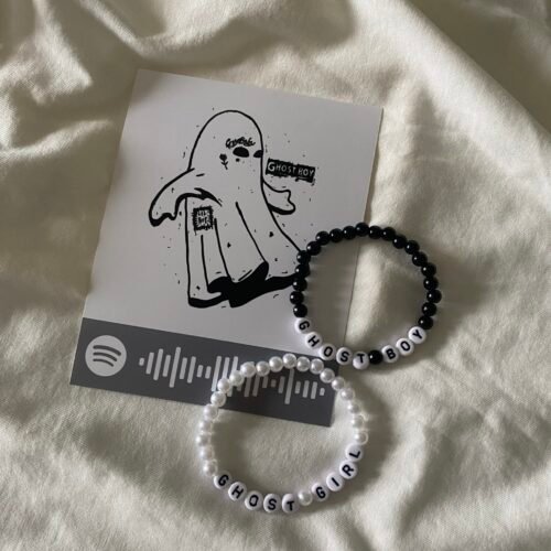 Ghost Boy/girl Matching Bracelets