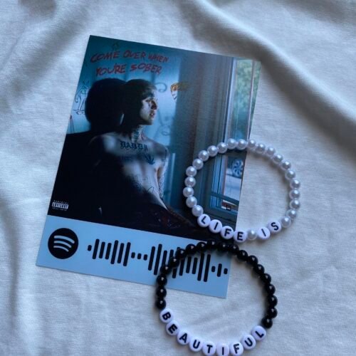 Life Is Beautiful Matching Bracelets