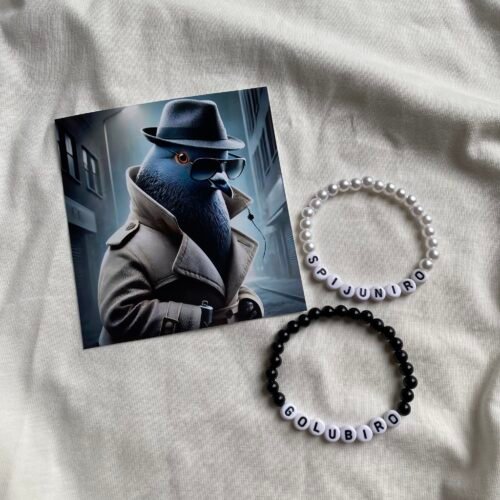 Spijuniro Golubiro matching bracelets