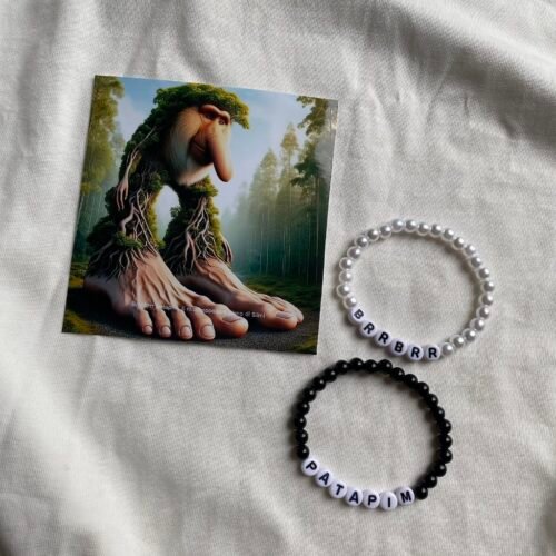 Brrbrr Patapim matching bracelets