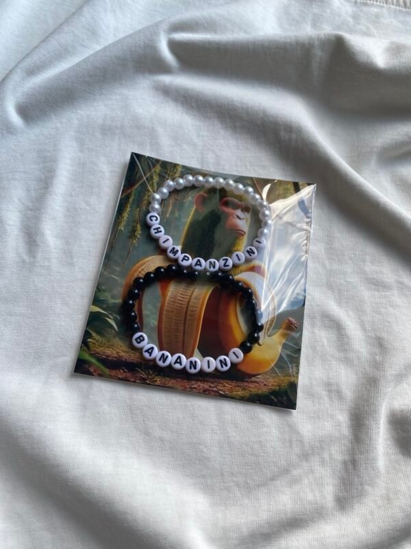 Chimpanzini Bananini matching bracelets